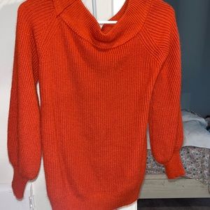 off the shoulder sweater